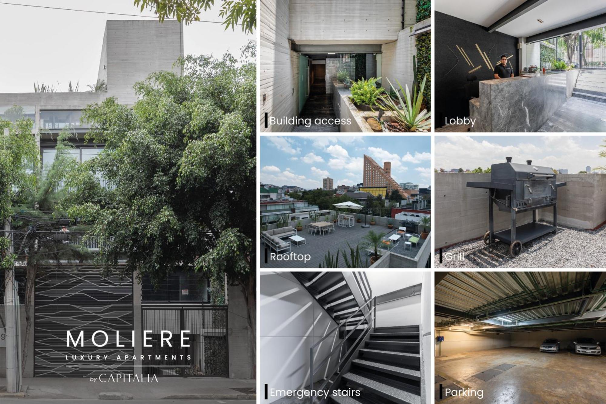 Capitalia - Luxury Apartments - Polanco Moliere Meksyk Zewnętrze zdjęcie